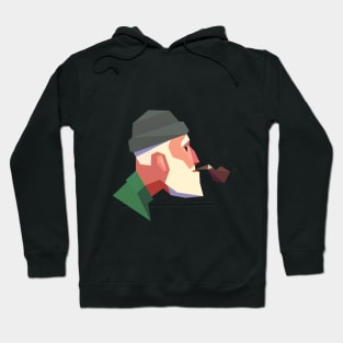 smoke _ old man mood Hoodie